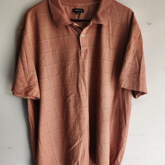 Van Heusen Men's Rust Polo Shirt Size Xl - Picture 1 of 1